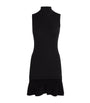 Claudie Pierlot Black Wool-Blend Rollneck Mini Dress