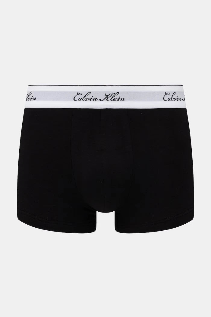 Calvin Klein Underwear erkek pamuklu elastan slip boxer 3'lü paket