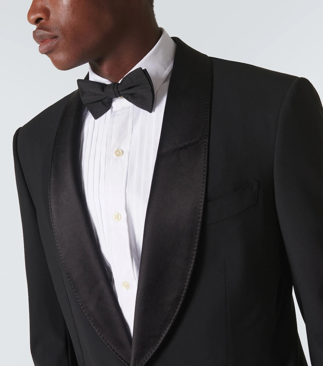 Rubinacci - Silk grosgrain bow tie