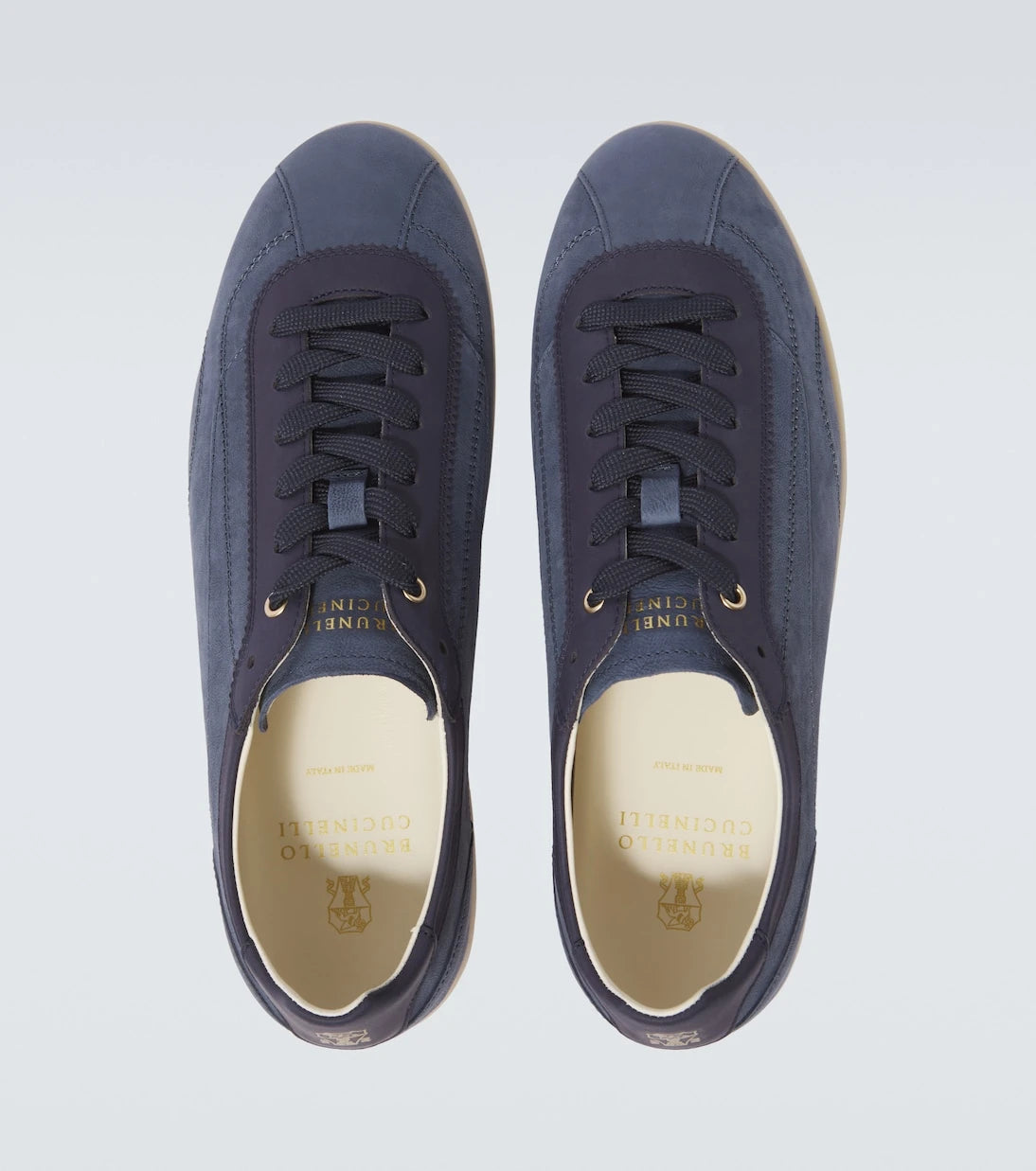 Brunello Cucinelli - Leather sneakers