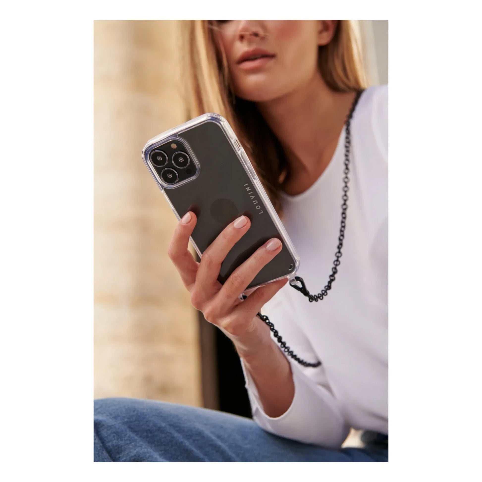 Louvini - Charlie Transparent iPhone Case