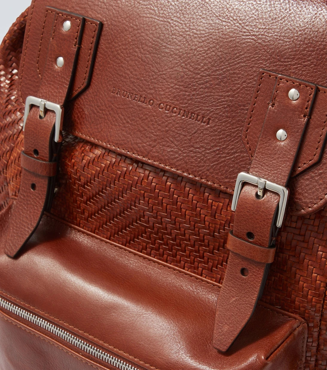 Brunello Cucinelli - City leather backpack