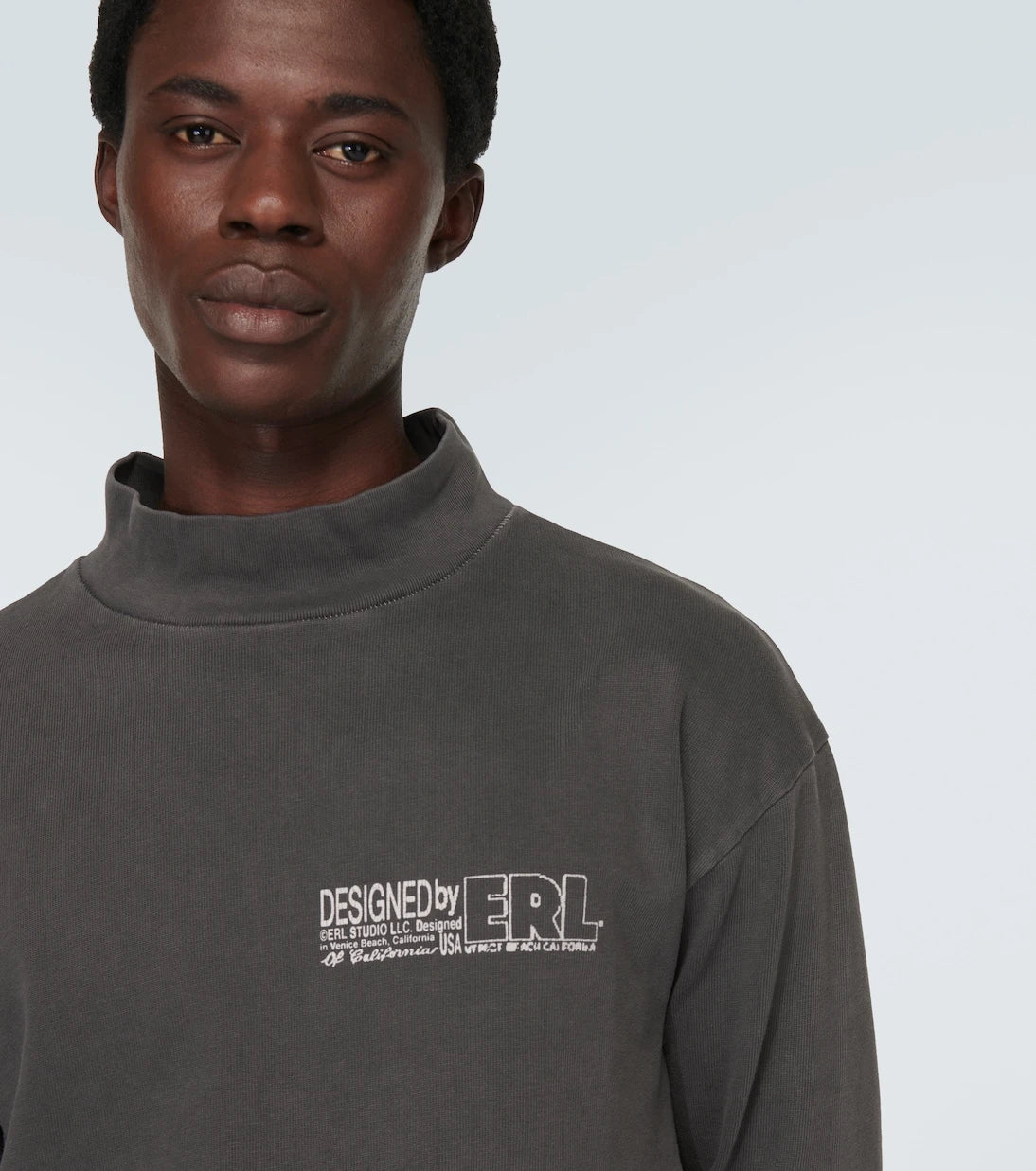 ERL - Printed cotton jersey T-shirt