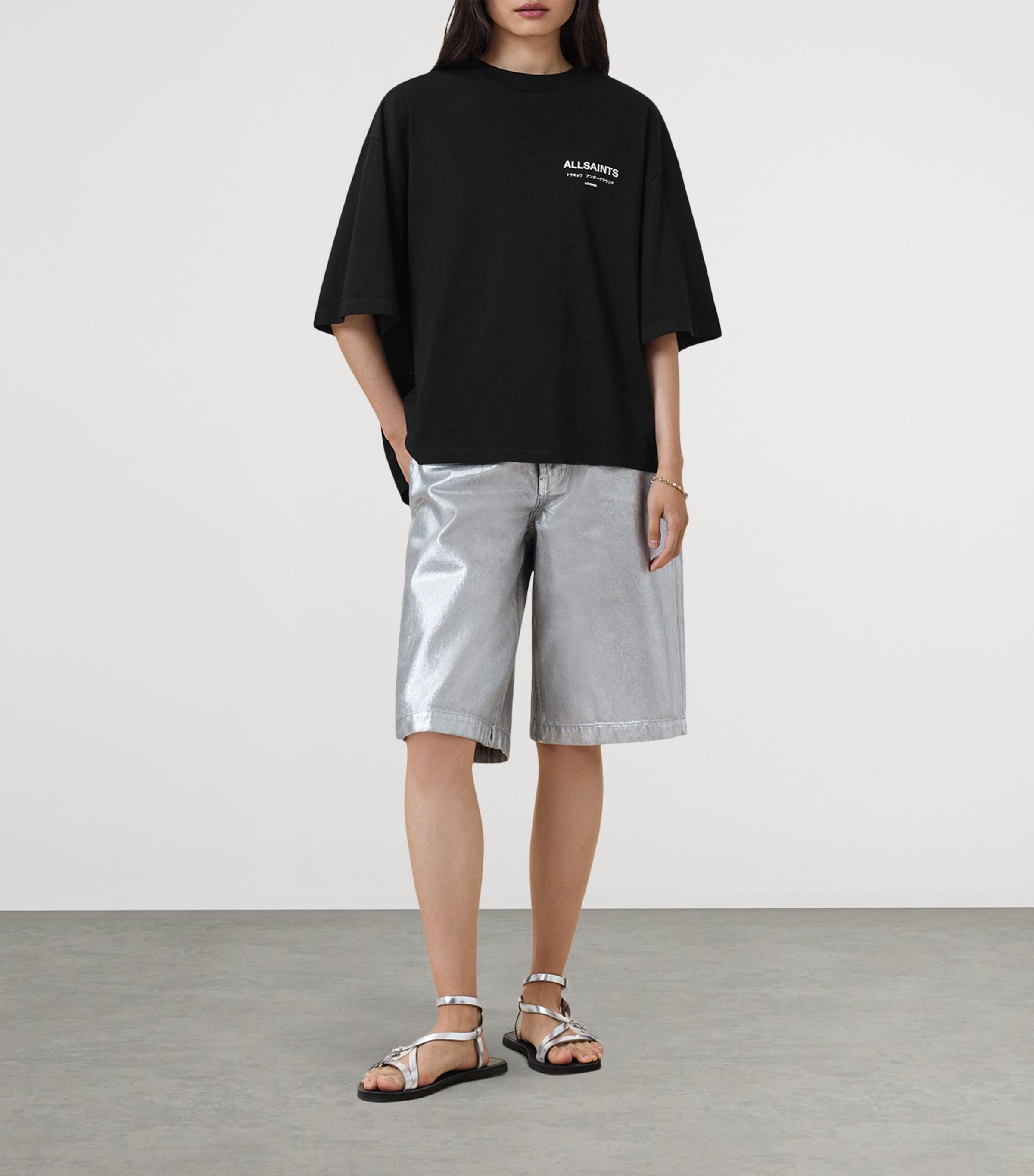 Black Organic Cotton Under Amelie T-Shirt