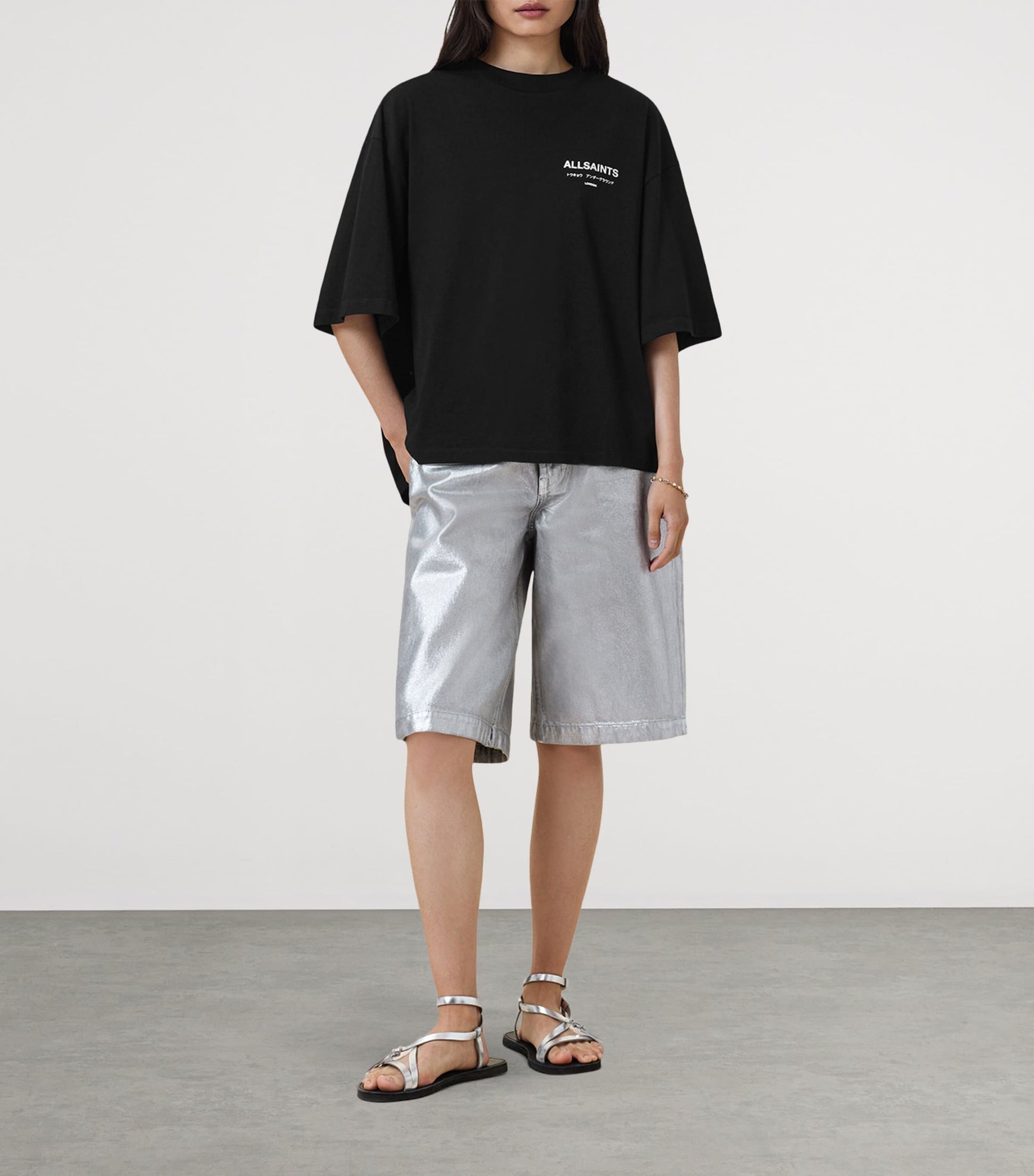 Black Organic Cotton Under Amelie T-Shirt