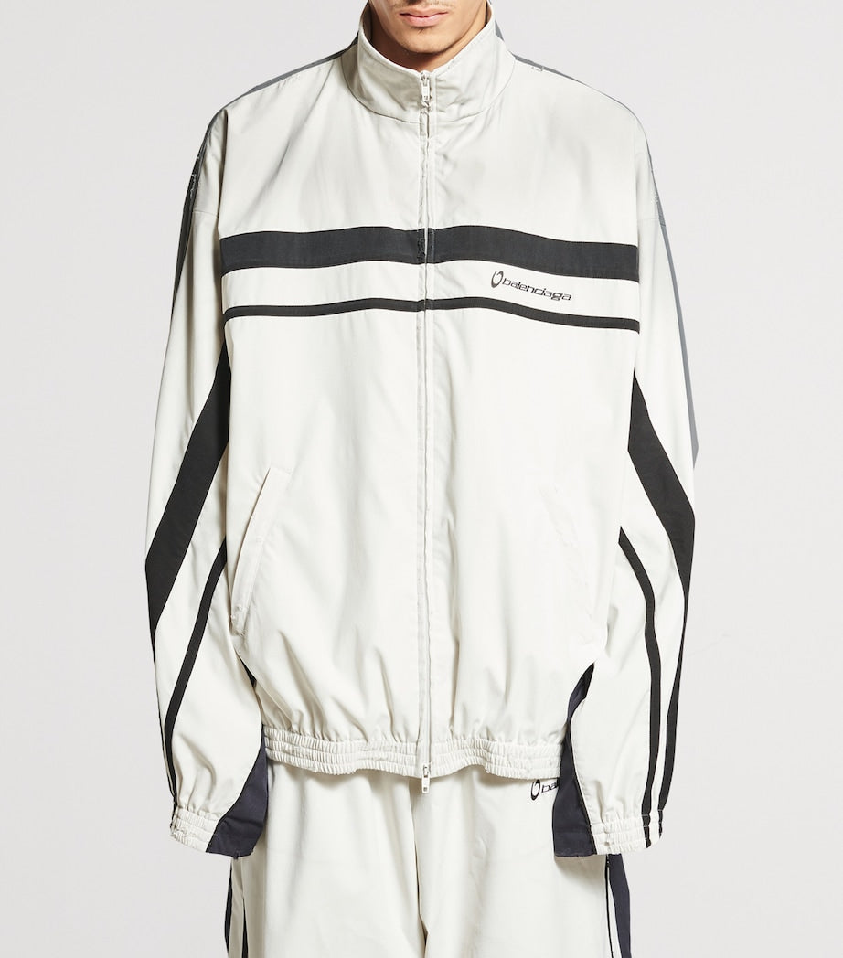 Balenciaga Logo Loop Sports Icon Track Jacket