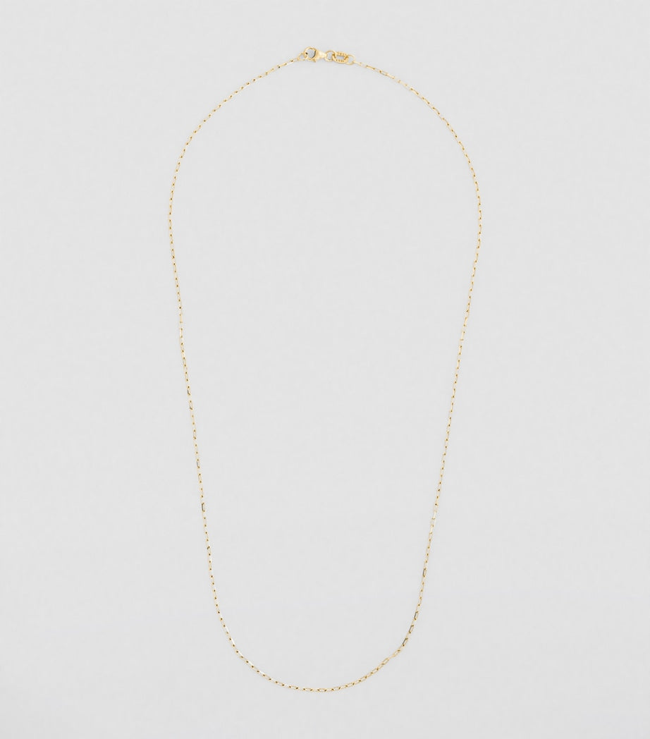 Jade Trau Yellow Gold Chain Necklace