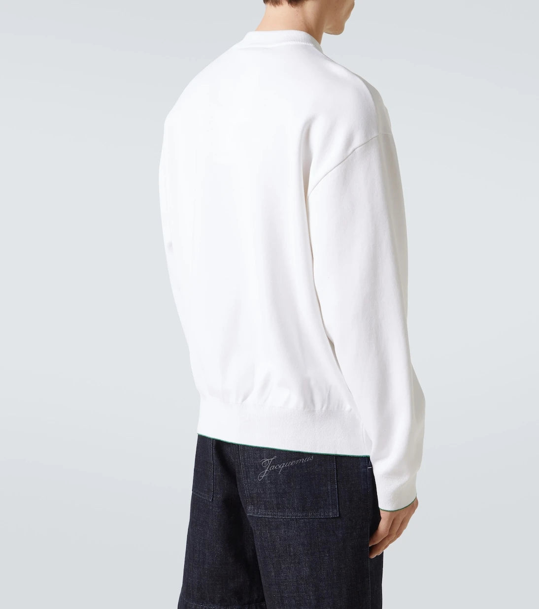 Jacquemus - Venice logo embroidered sweatshirt
