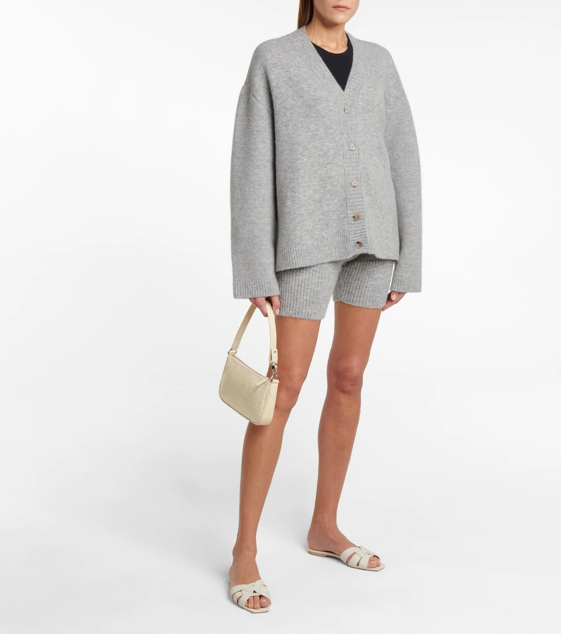 Nanushka - Siu ribbed-knit biker shorts