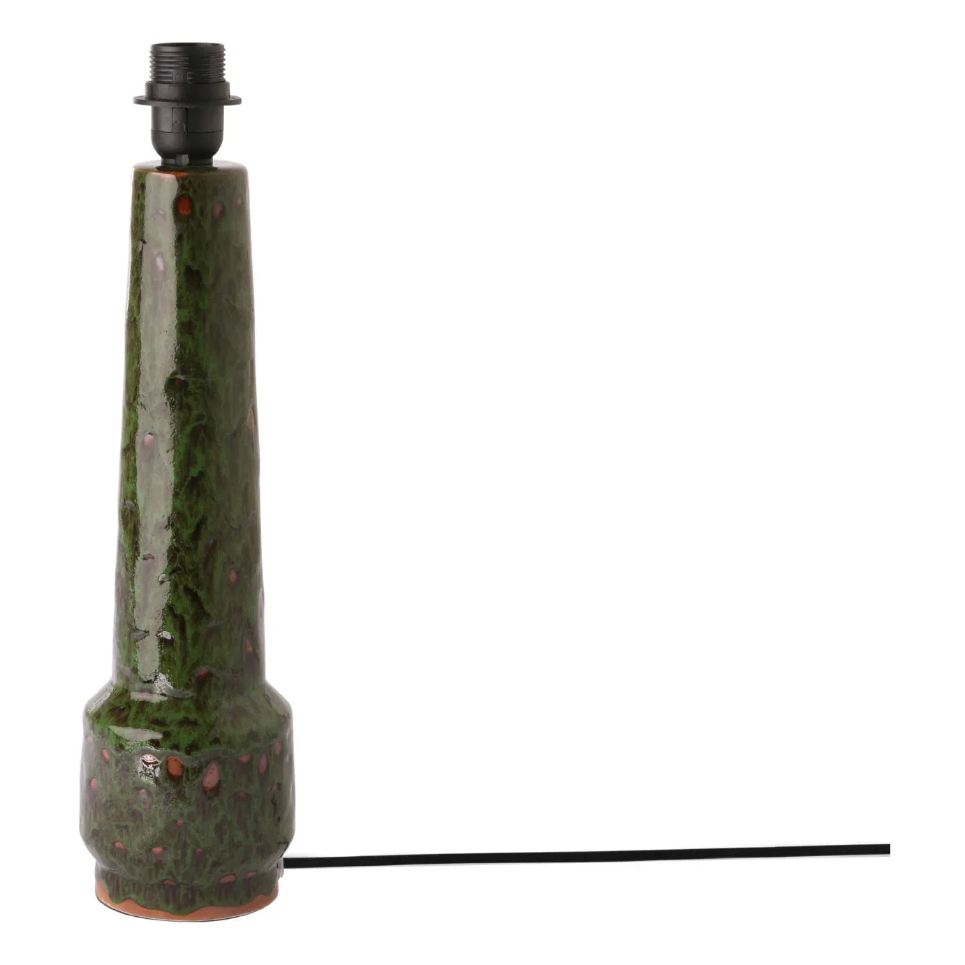 HKliving - Ceramic Lamp Base | Dark green