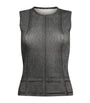Rag & Bone Black Miramar Rib Muscle Tank Top