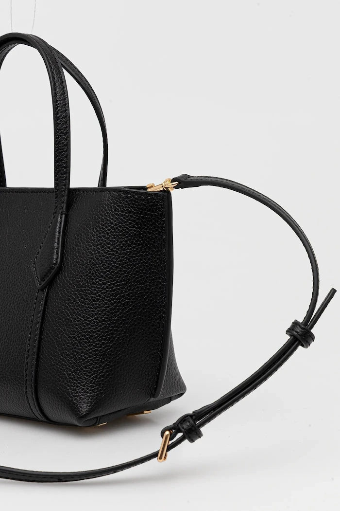 Кожена чанта Tory Burch Perry Mini Tote