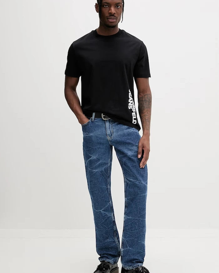 Karl Lagerfeld Jeans erkek pamuklu tişört