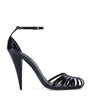 Givenchy Patent Leather Caged Heeled Sandals 95