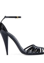 Givenchy Patent Leather Caged Heeled Sandals 95