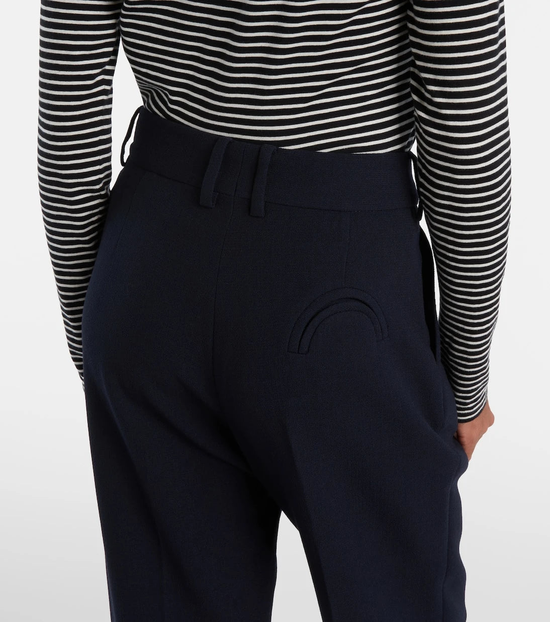 Blazé Milano - Resolute virgin wool straight pants