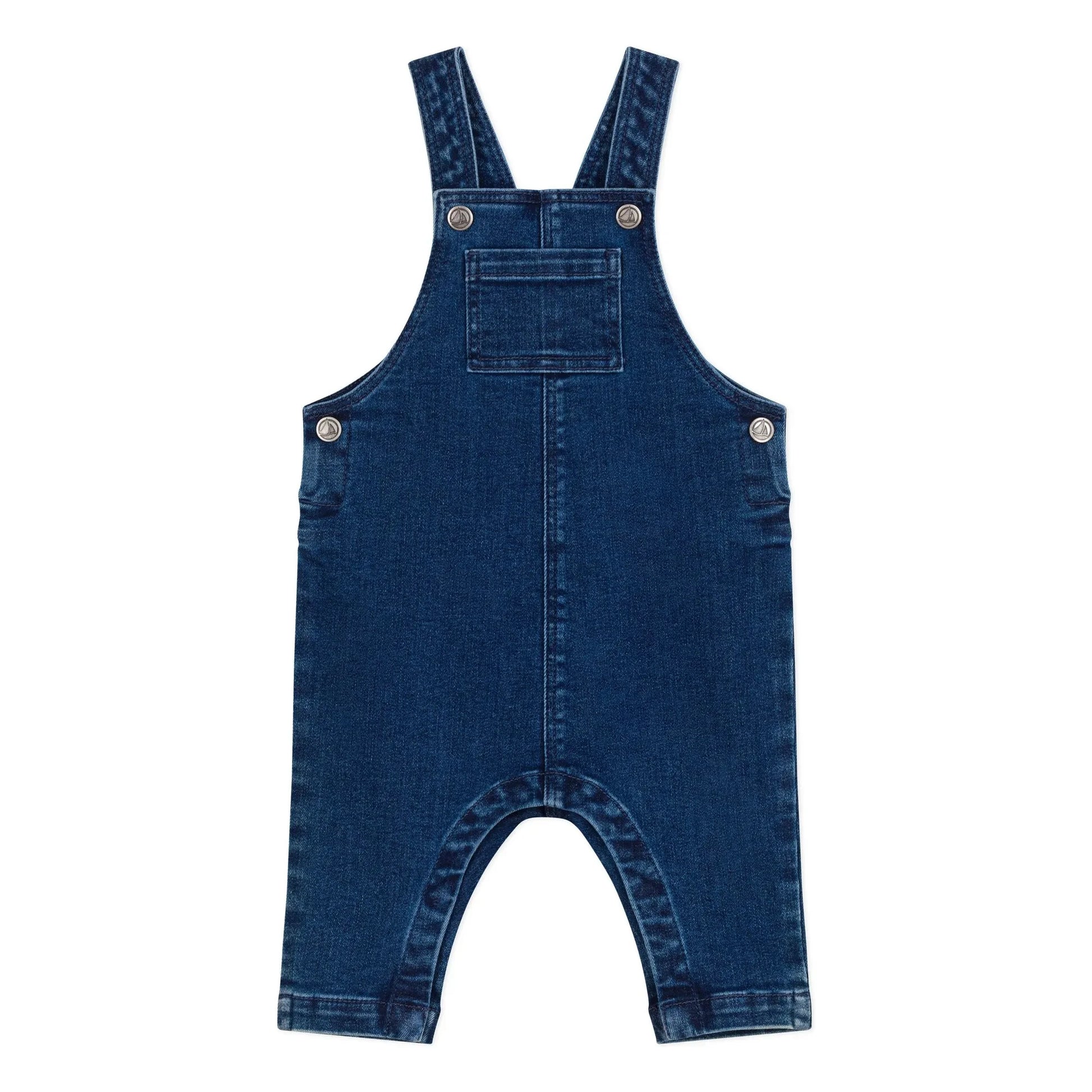 Petit Bateau - Denim overalls | Denim blue