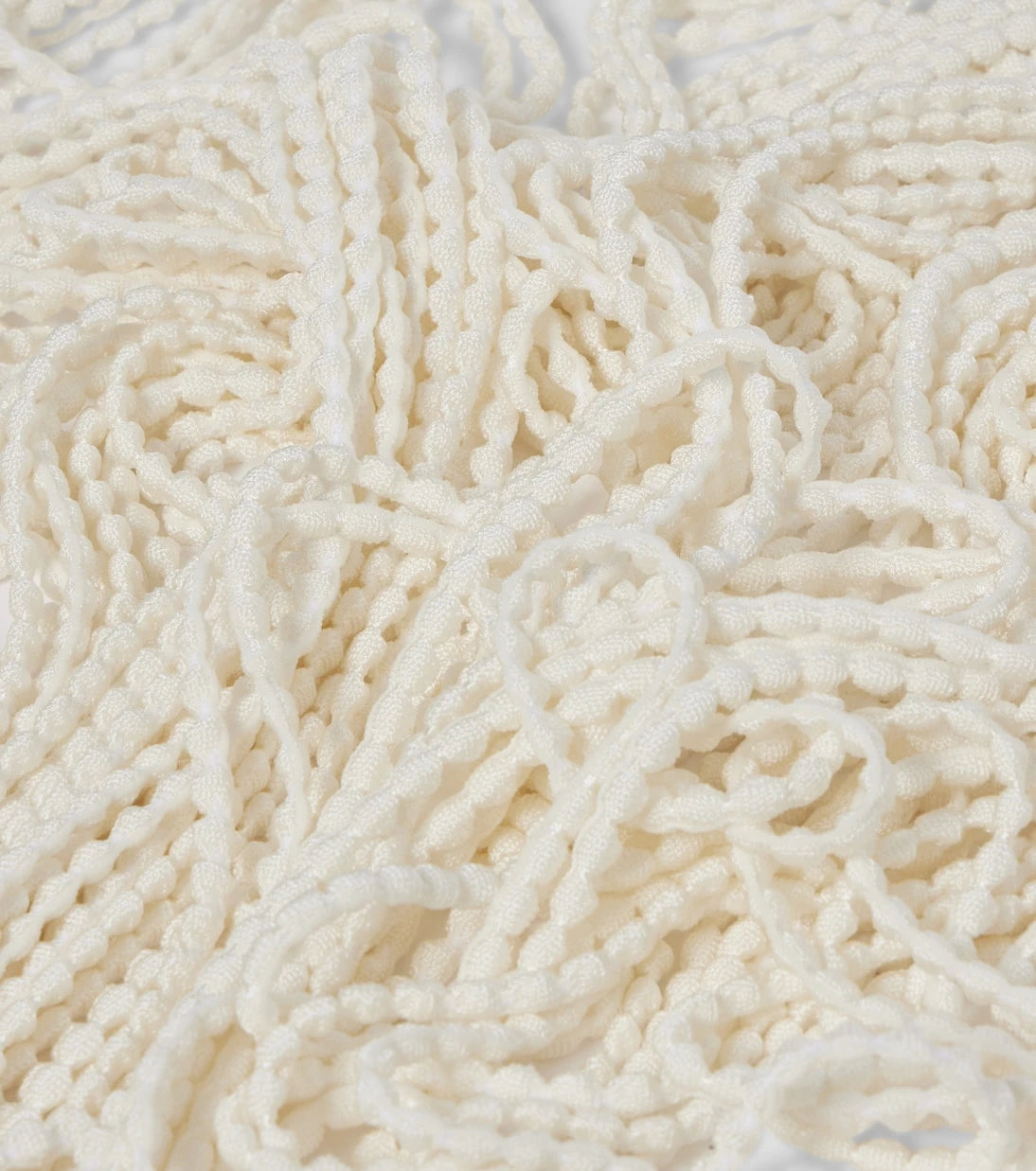 Alaïa - Beaded fringed scarf