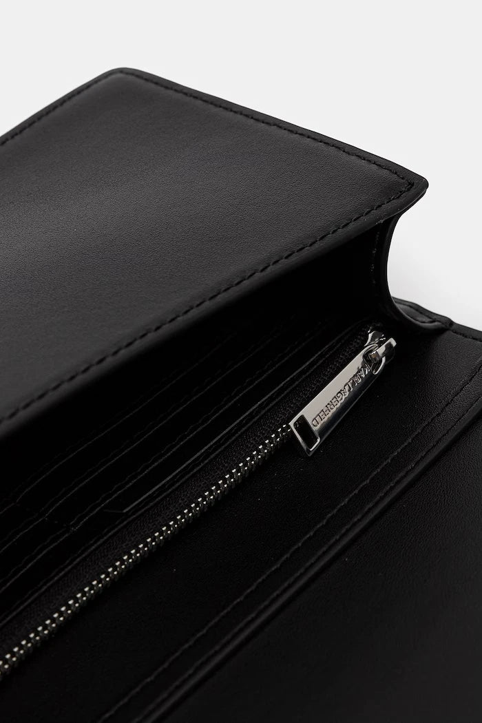 Karl Lagerfeld K/CIRCLE kadın deri crossbody çanta