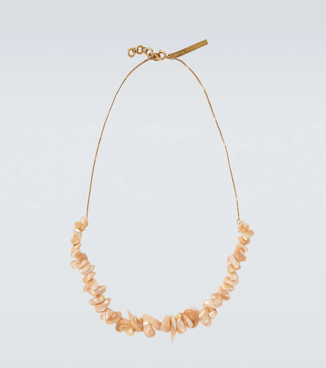 Dries Van Noten - Embellished chain necklace
