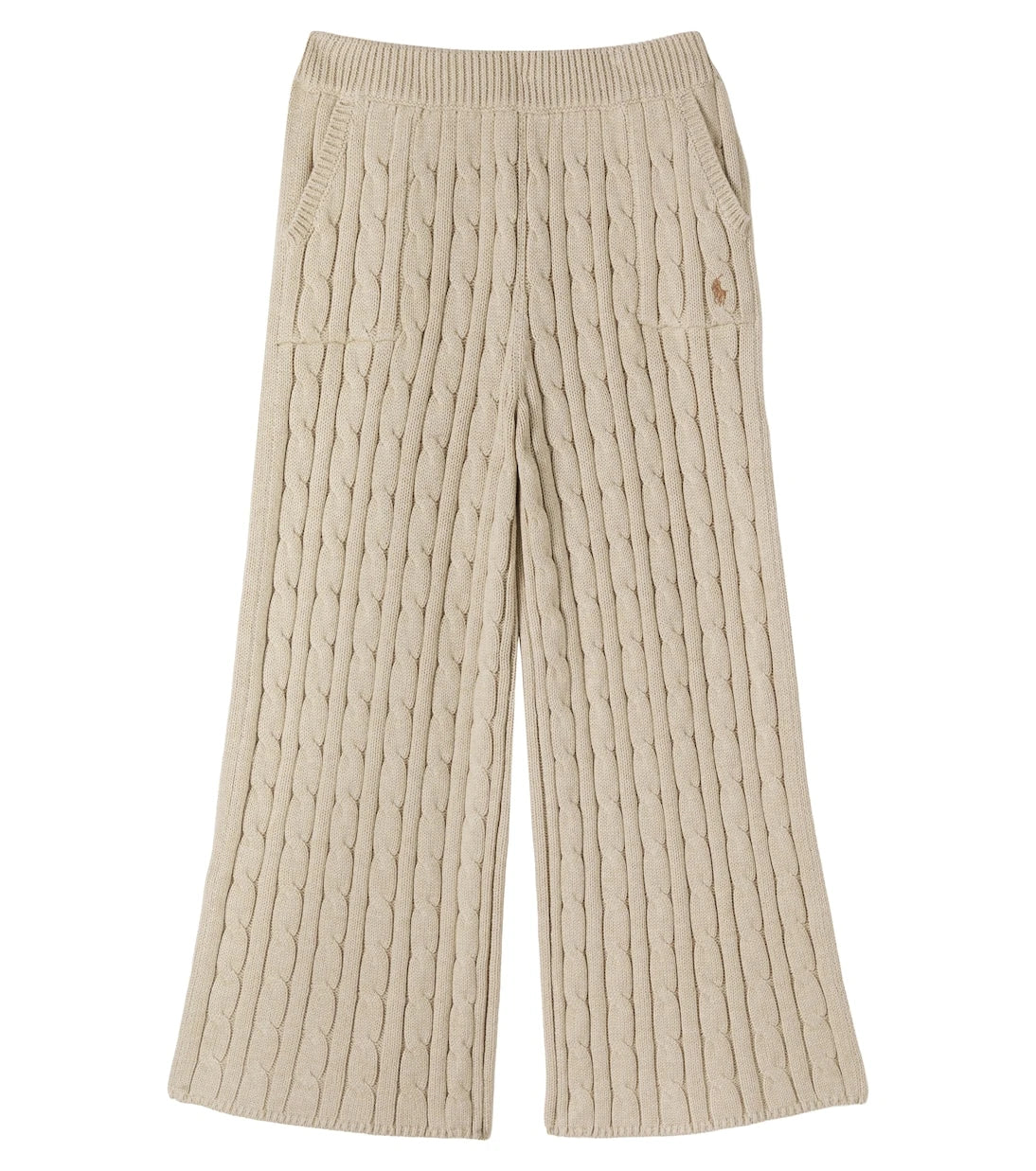 Polo Ralph Lauren Kids - Cable-knit cotton pants