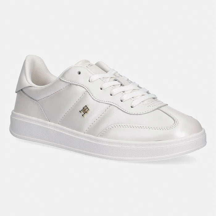 Tommy Hilfiger TH HERITAGE SHINY SNEAKER дамски кожени маратонки