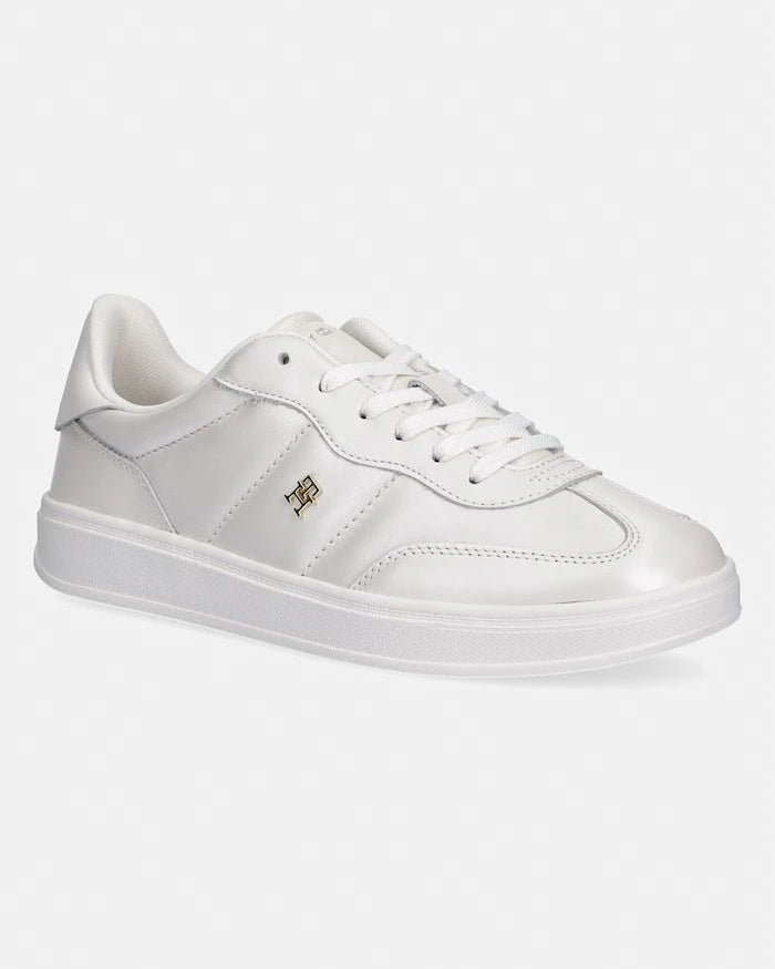Tommy Hilfiger TH HERITAGE SHINY SNEAKER kadın deri sneaker