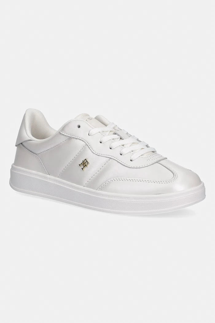 Tommy Hilfiger TH HERITAGE SHINY SNEAKER дамски кожени маратонки