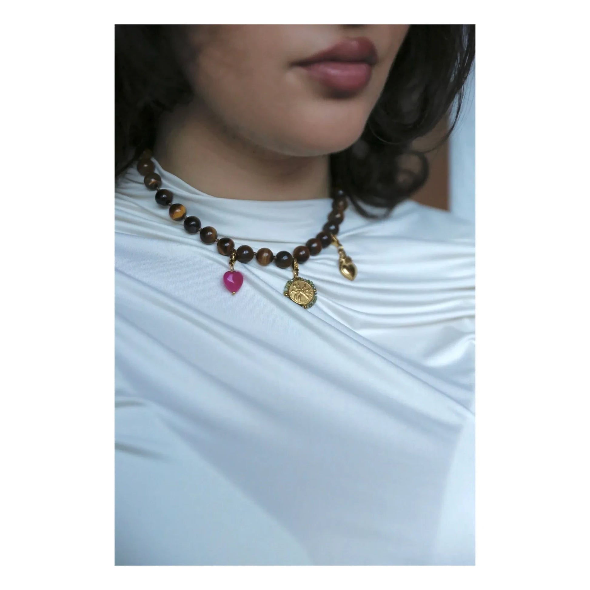 Palas - Bruma 2 necklace | Brown