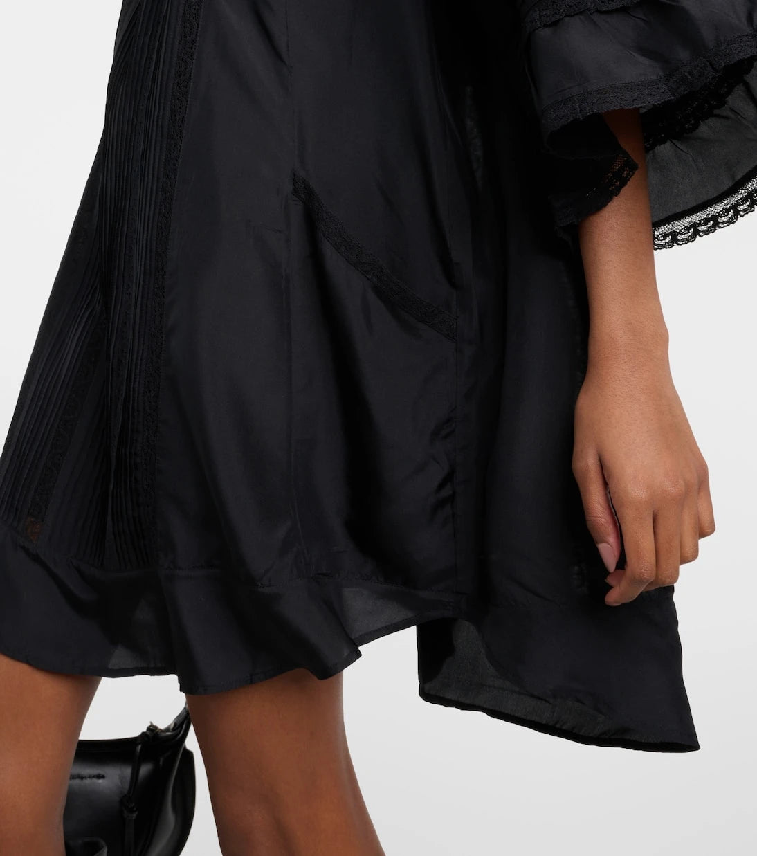Isabel Marant - Zakae ruffle-trimmed silk minidress