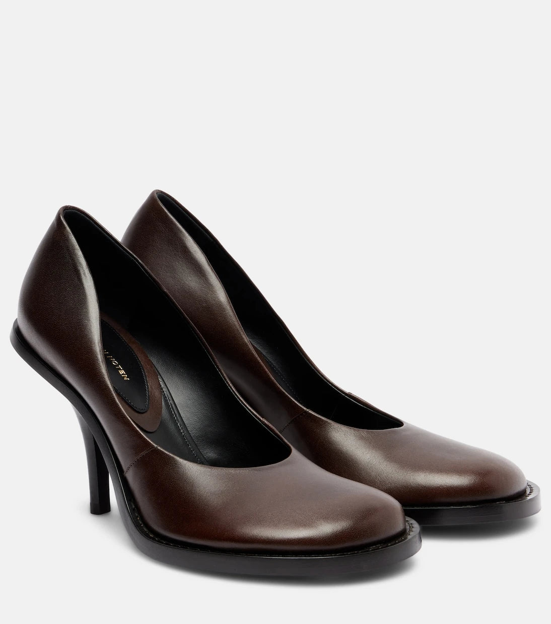 Dries Van Noten - Leather pumps