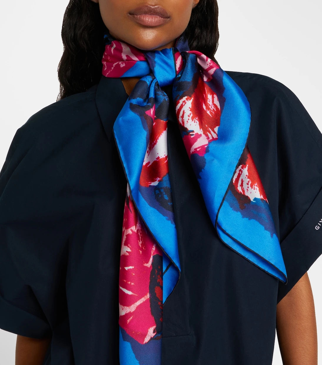 Givenchy - Printed silk scarf