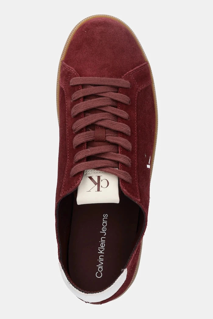 Велурени маратонки Calvin Klein Jeans LOW PROFILE CUPSOLE SU