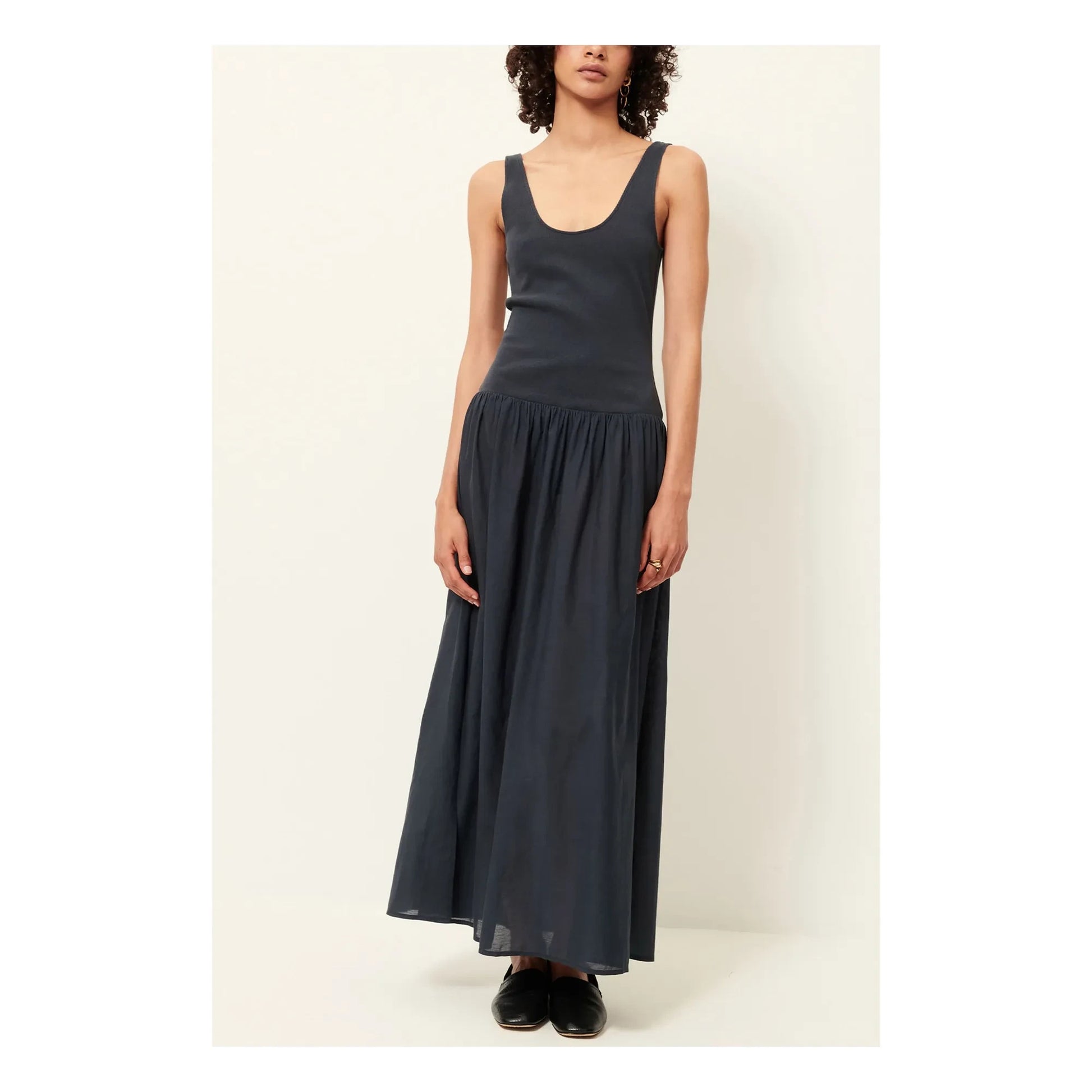 Sessùn - Solao dress | Charcoal grey