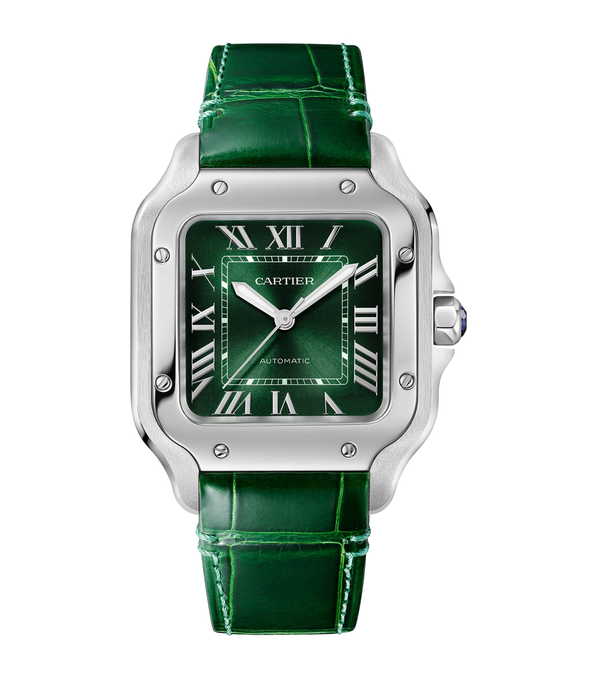 Steel Santos de Cartier Watch 35mm