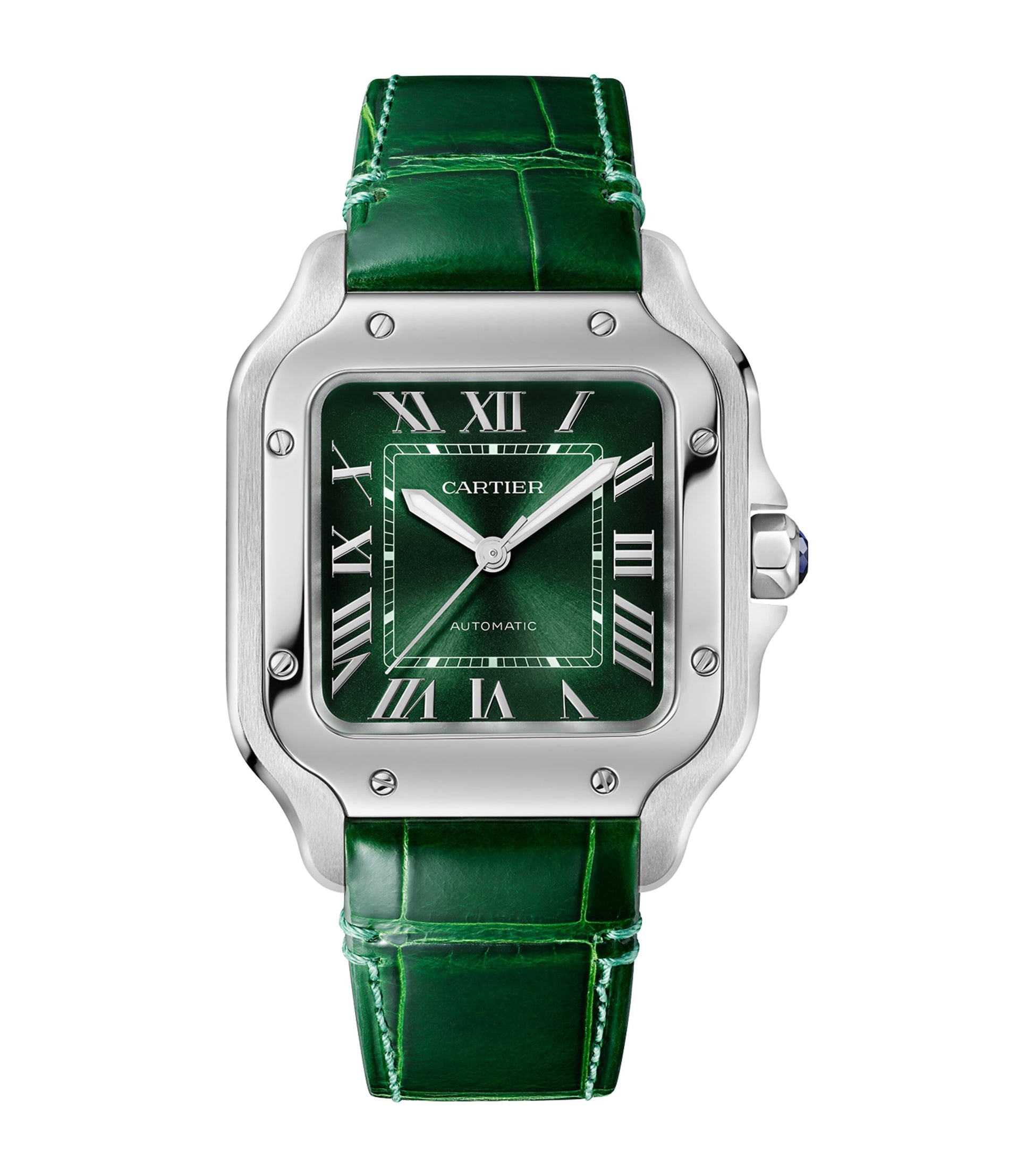 Steel Santos de Cartier Watch 35mm