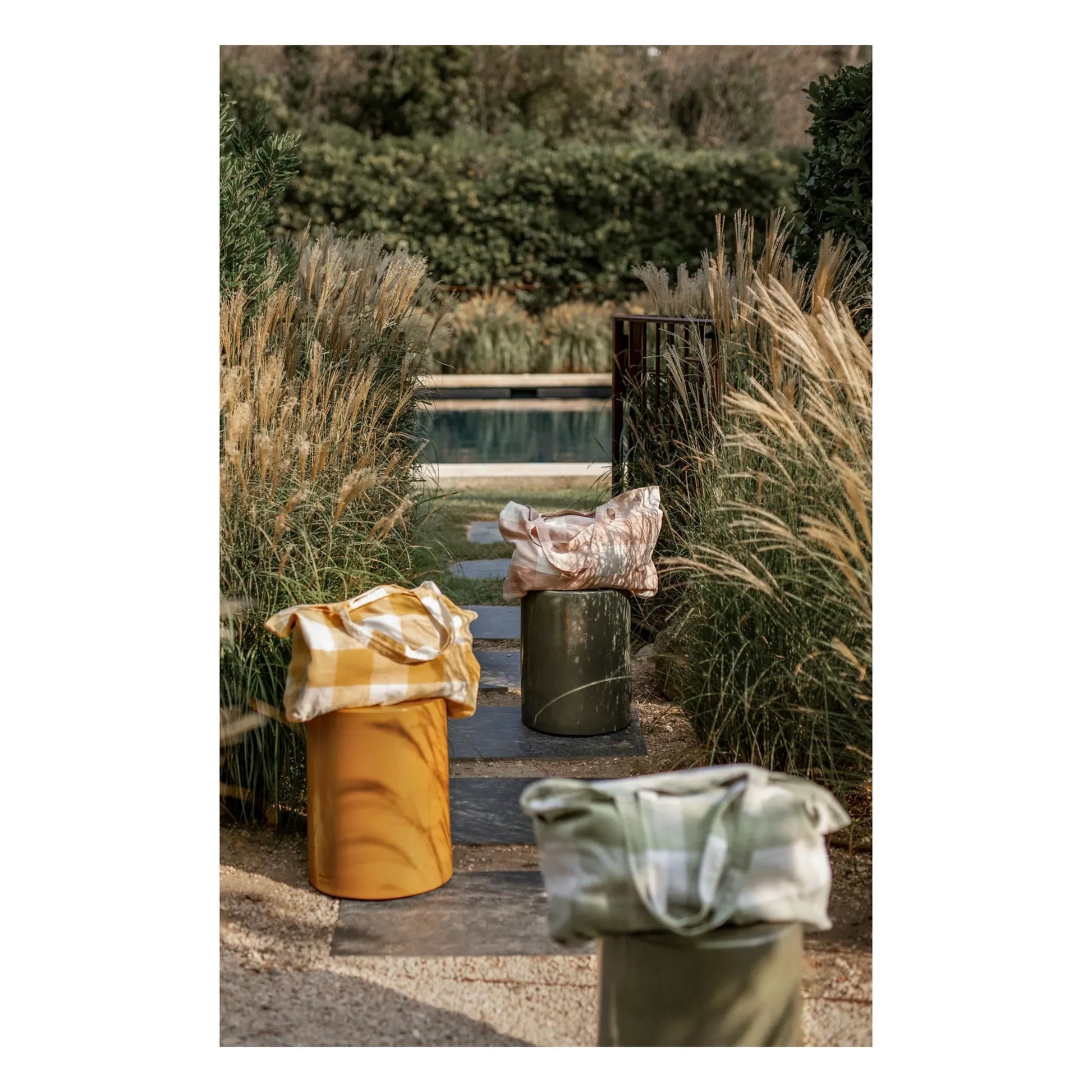 Haomy - Palma II Shopping Bag | Straw Yellow