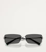 Silver Metal Sunglasses