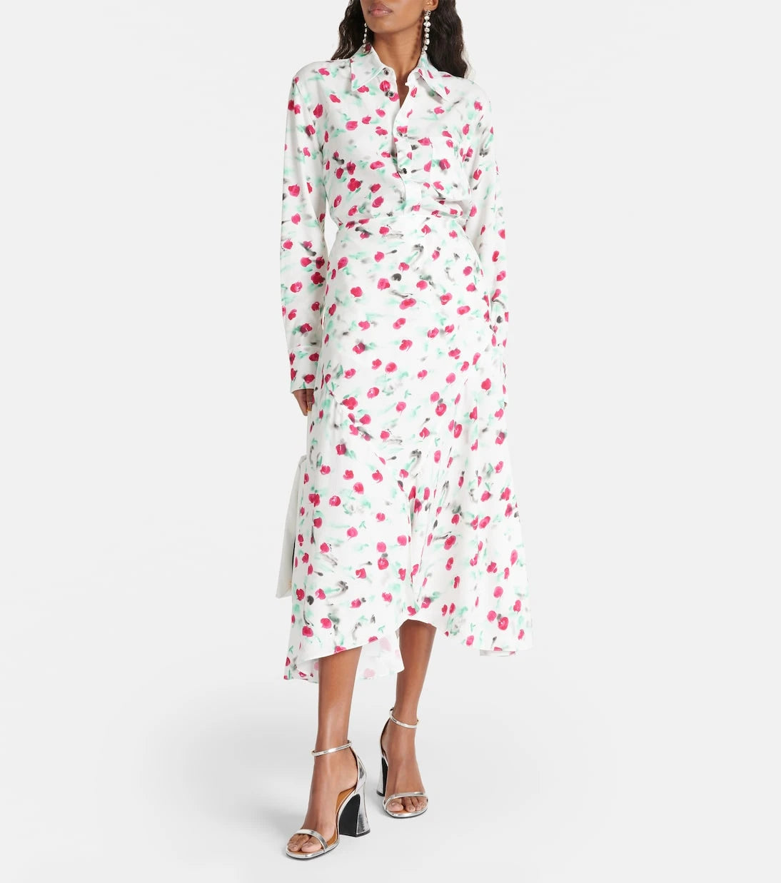 Marni - Printed midi skirt