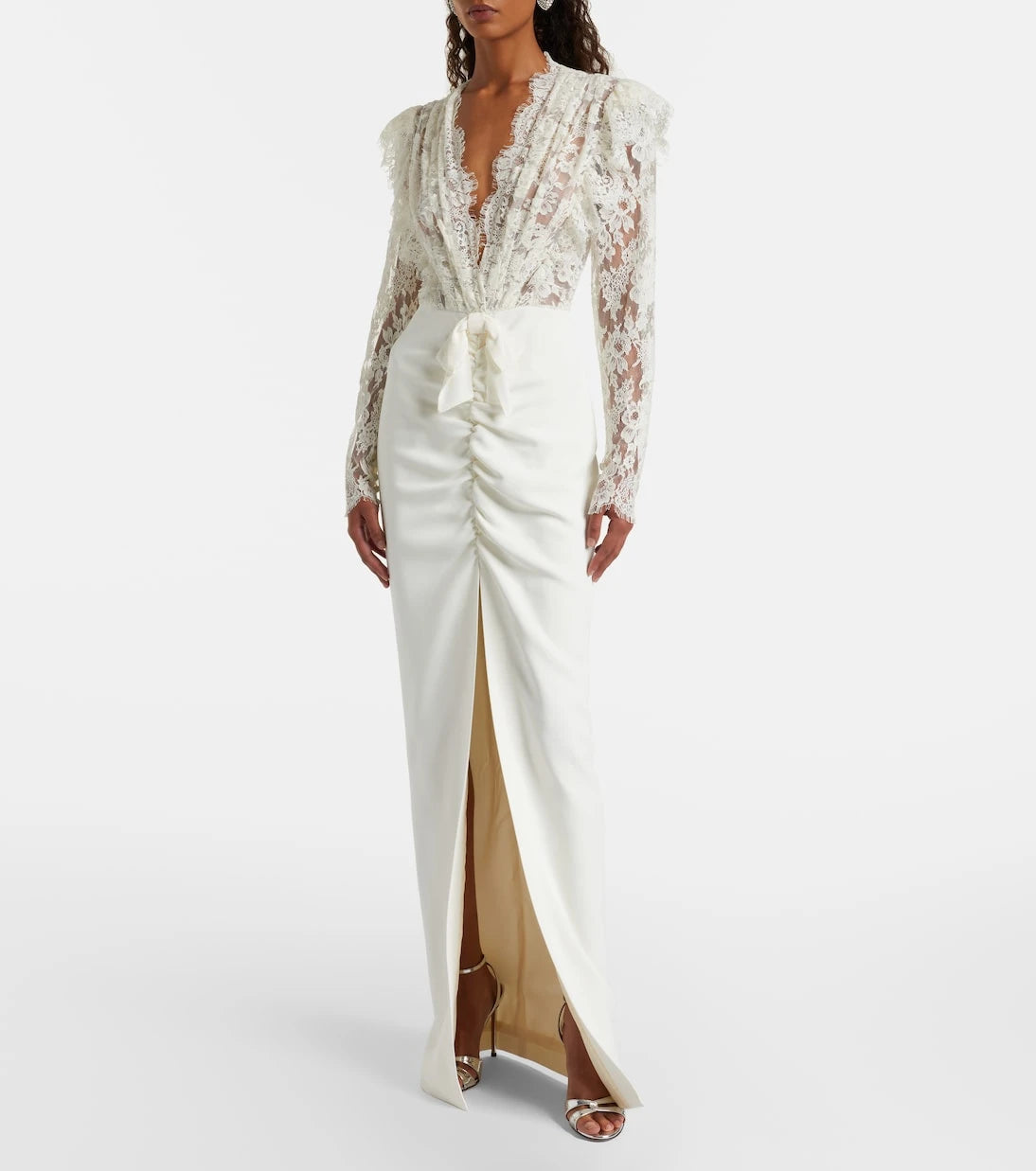 Alessandra Rich - Lace gown