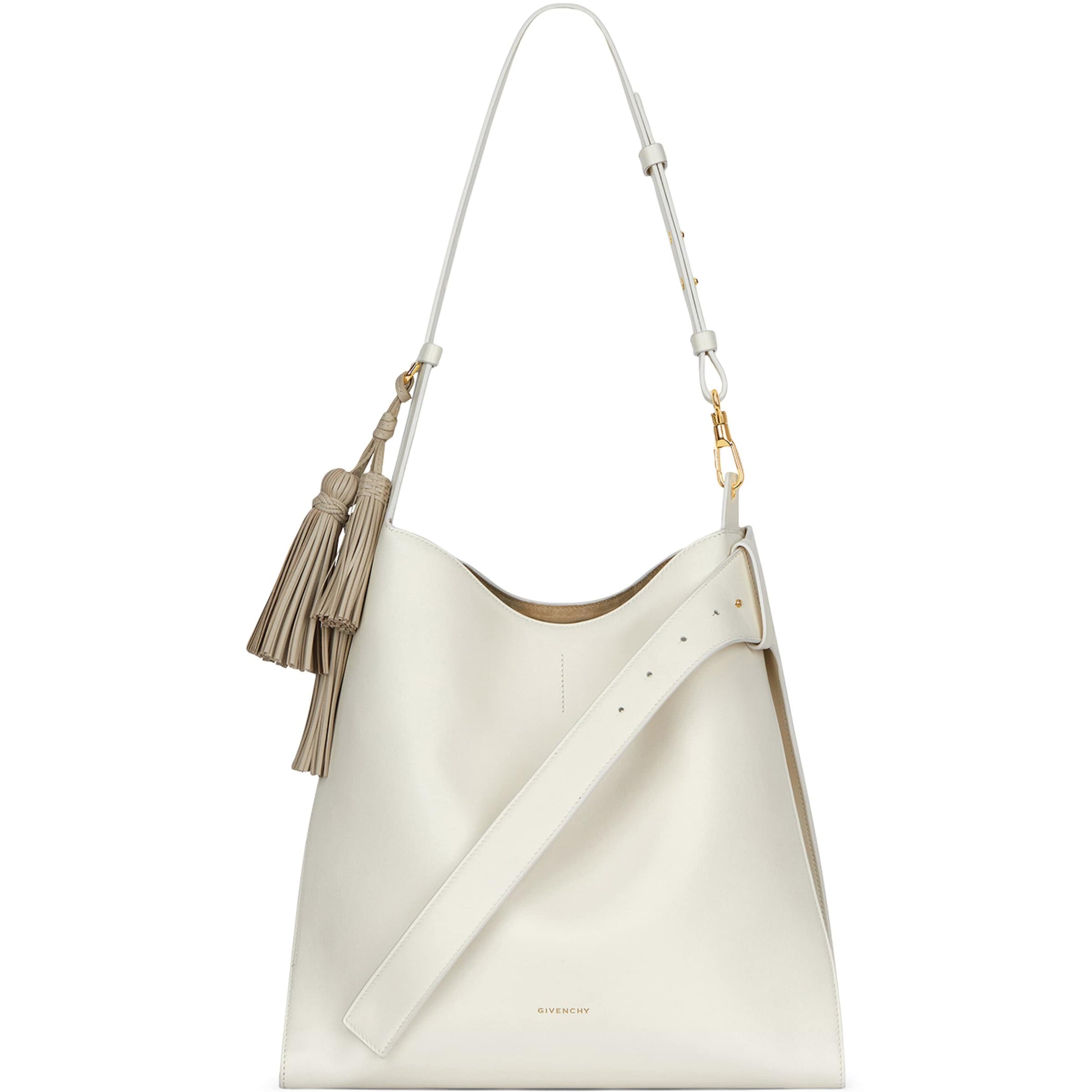 Givenchy Ivory Medium Leather Day Hobo Bag