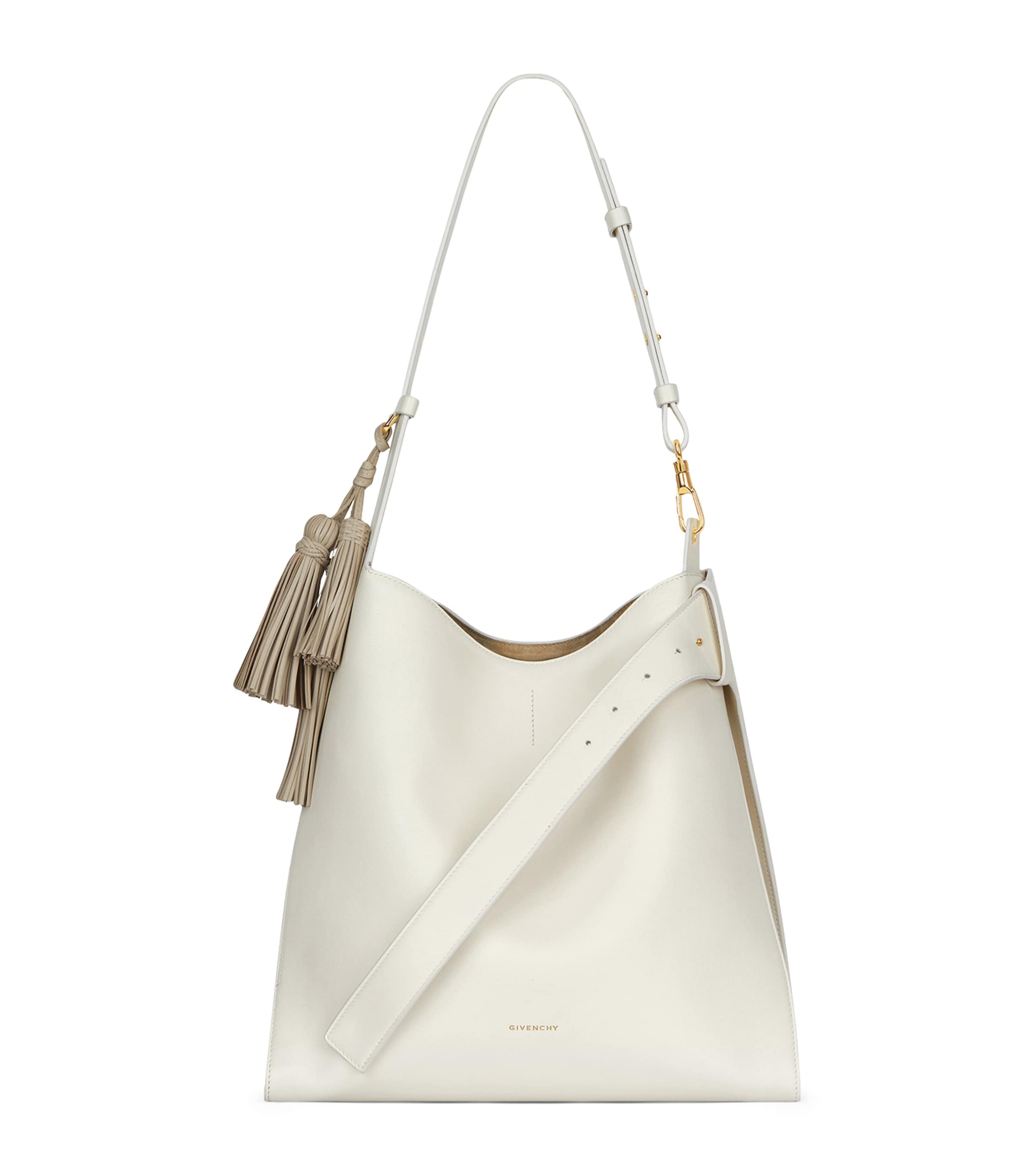 Givenchy Ivory Medium Leather Day Hobo Bag