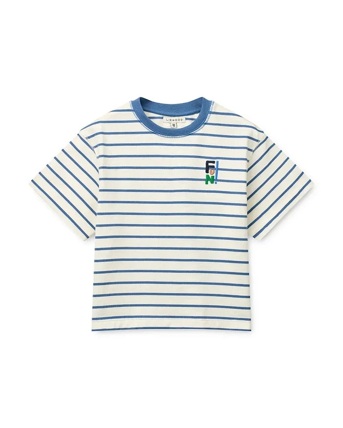 Liewood Tyler Stripe SS T-shirt Çocuk Pamuklu Tişört