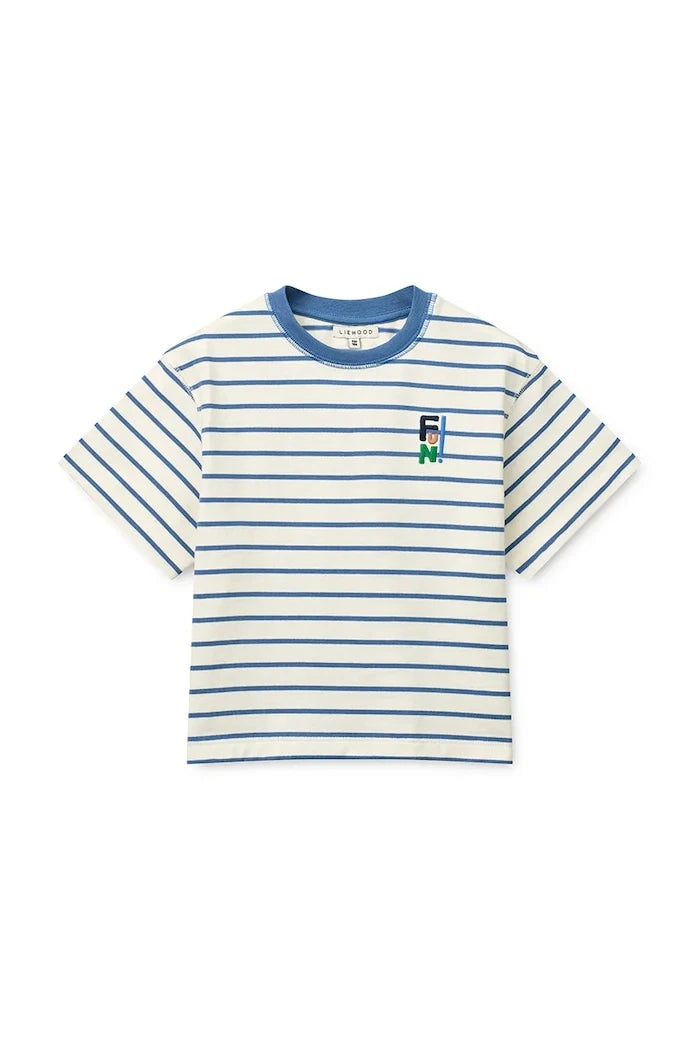 Liewood Tyler Stripe SS T-shirt Çocuk Pamuklu Tişört