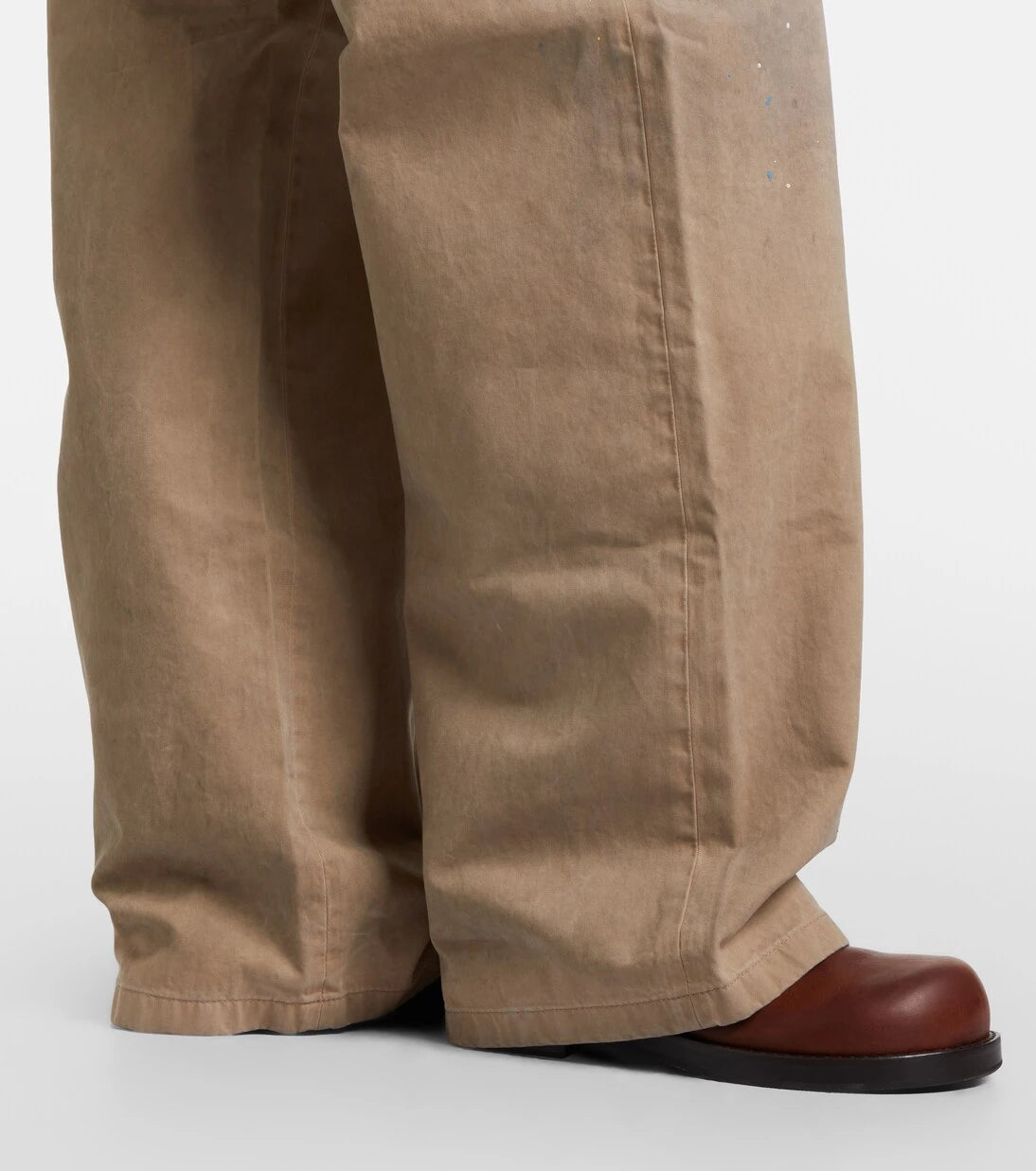 Acne Studios - Cotton twill wide-leg pants