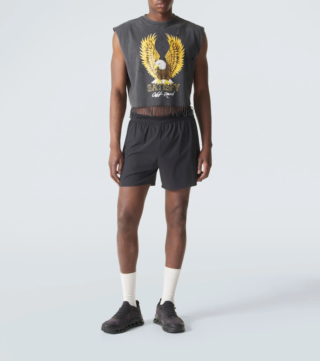Satisfy - MothTech™ cropped cotton jersey tank top