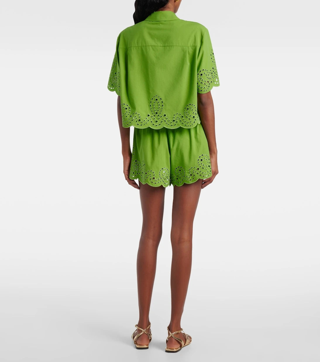 Simkhai - Keyla broderie anglaise top