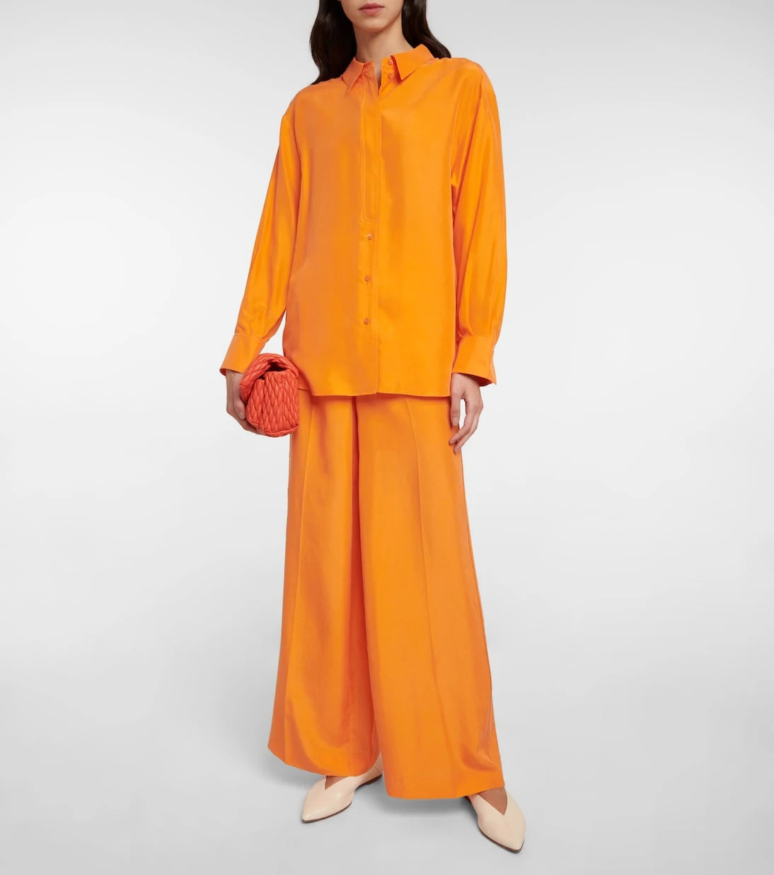 Dorothee Schumacher - Silk wide-leg pants