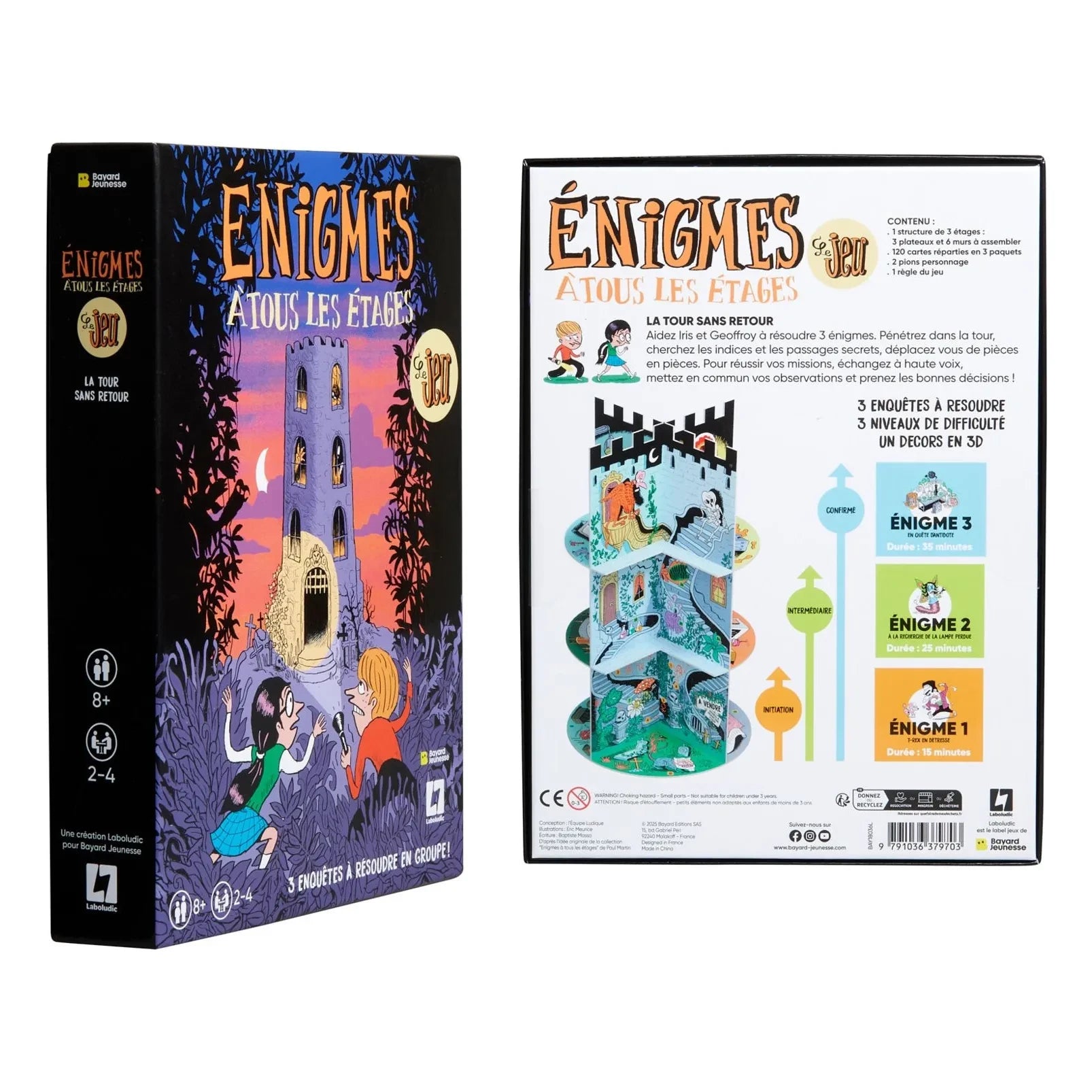Laboludic - Enigmes à tous les étages cooperative game