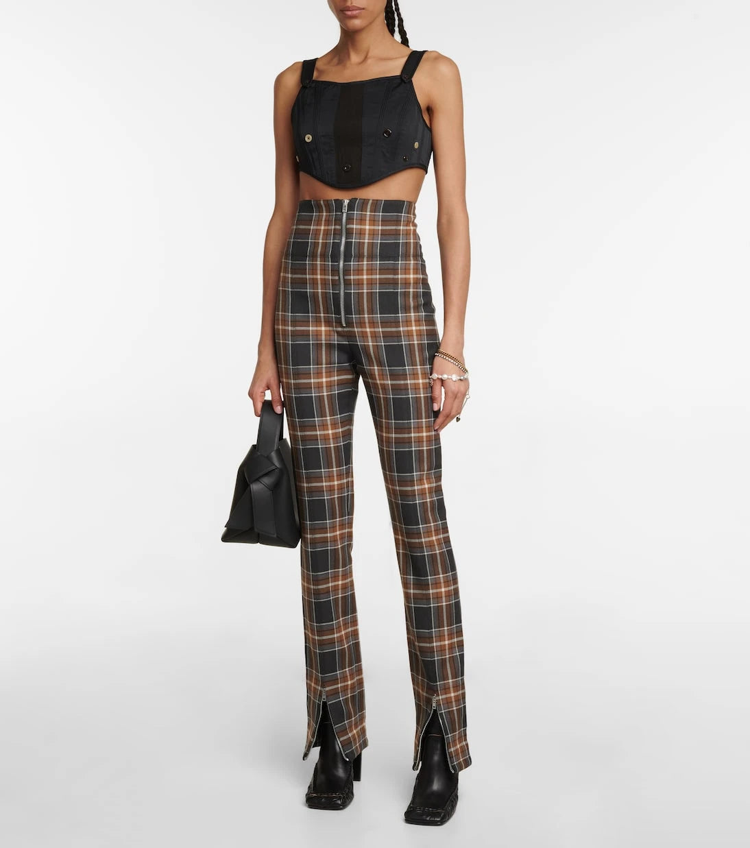 Acne Studios - توب قصير مُبطَّن